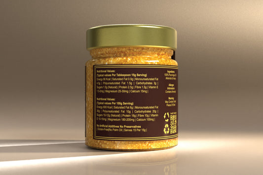 Almond Butter with Argan Oil & Honey - Crunchy