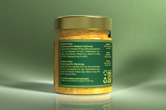 Almond Butter with Argan Oil (Vegan, Smooth)