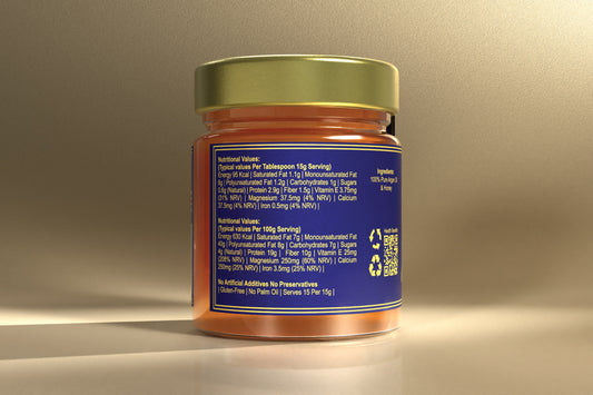 Pure British Honey with Argan oil