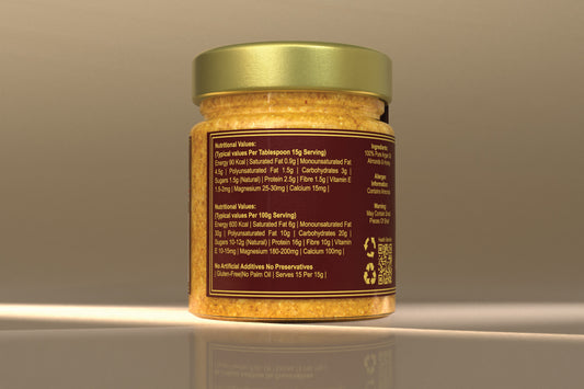 Almond Butter with Argan Oil & Honey – Smooth
