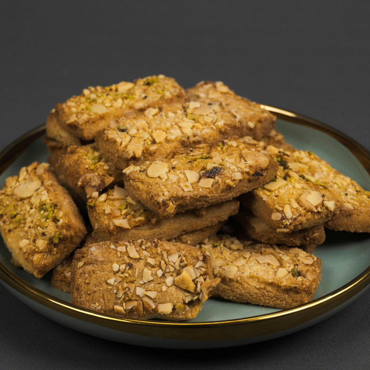 NuttyNest Almond Butter Cookies with Argan & Honey
