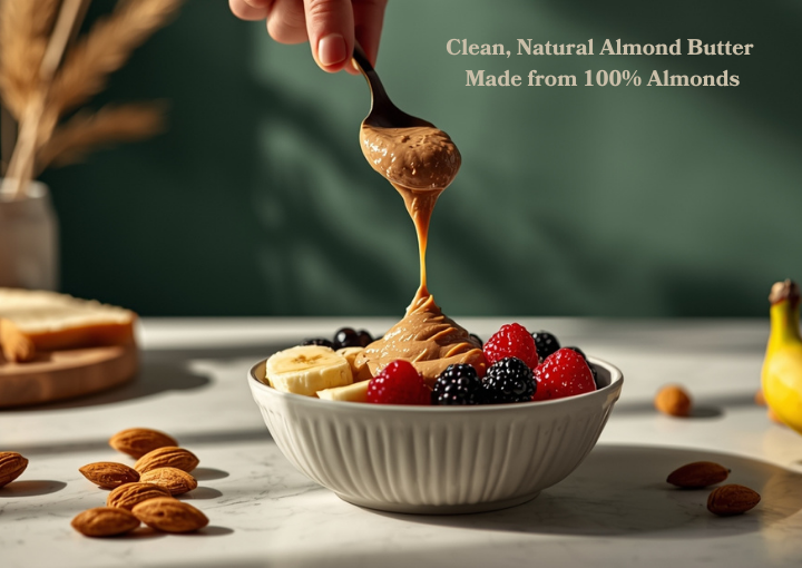 Almond Butter with Argan Oil & Honey (Crunchy): A Luxurious Superfood You’ll Want Every Day