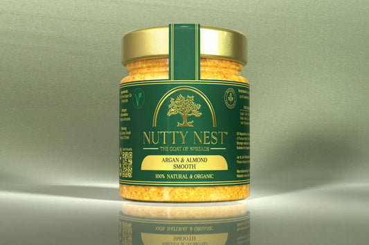 Almond Butter with Argan Oil (Vegan, Smooth)