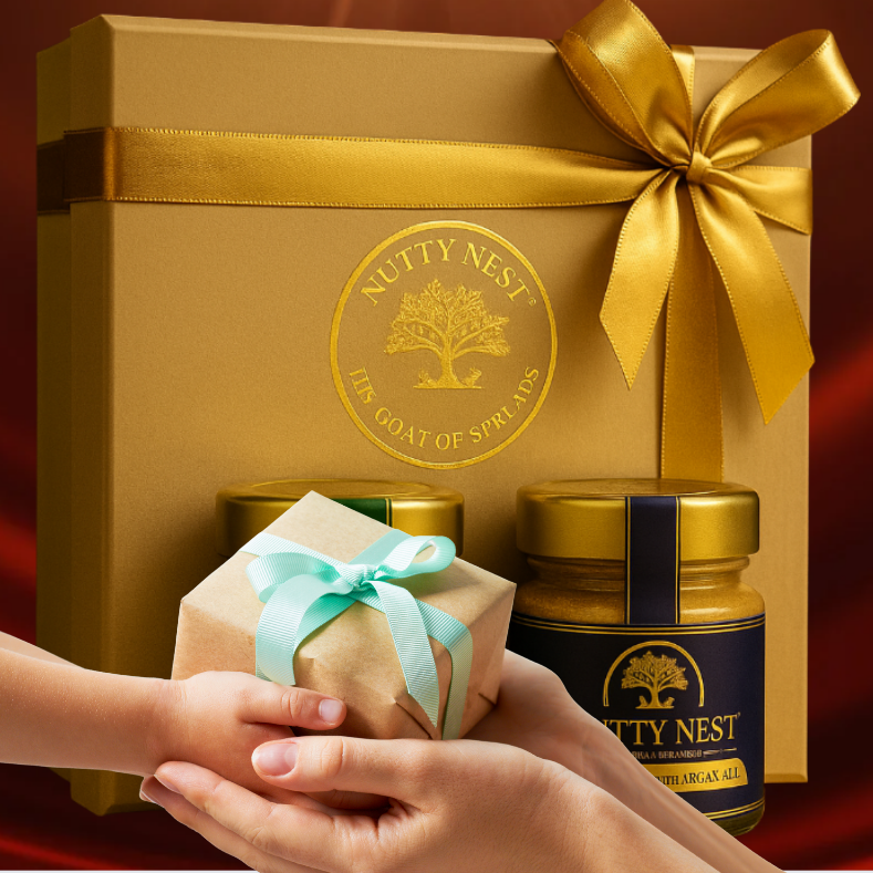 NuttyNest customizable gift pack - festive hampers for Christmas, Eid, Diwali and corporate events