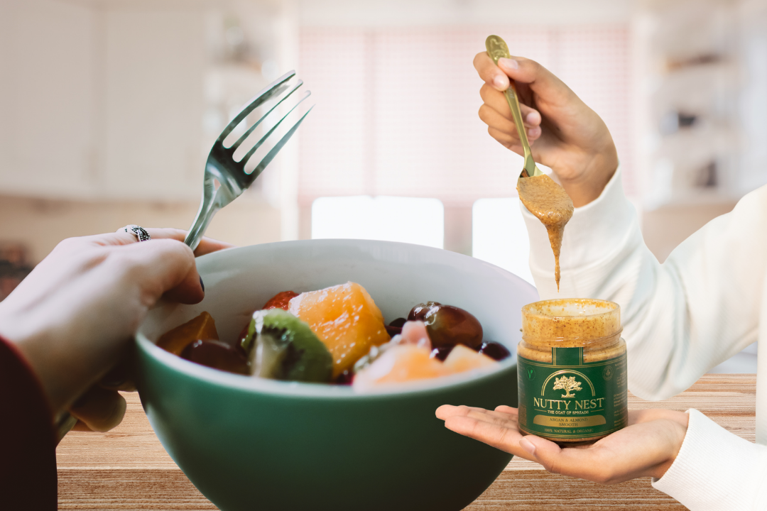 Almond Butter with Argan Oil (Vegan, Smooth)
