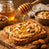 Natural honey blended with almond butter for a smooth and wholesome taste