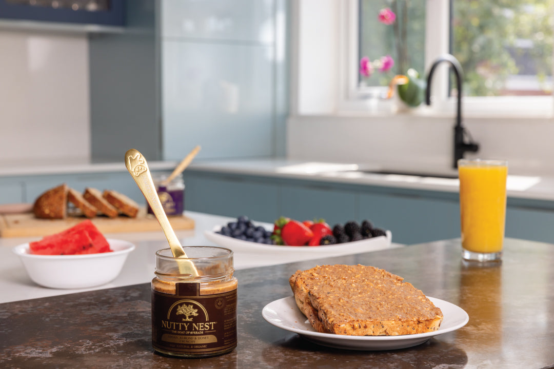 Crunchy Almond Butter with Argan Oil and Honey | Inspired by Moroccan Amlou